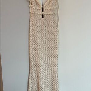 Meshki Ezra Lace Maxi Dress (ivory)- (bridal too)